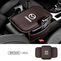 Automobilio sėdynės porankio dėžės apsauginis paminkštinimas, laikymo dėžės dangtelio padas, skirtas Mazda 2 3 6 5 Atenza CX3 CX5 MX5 CX7 Axela CX30 CX90 CX60 CX50 juoda