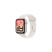 Apple Watch SE 3 GPS + Cellular 40mm Starlight aliuminio korpusas su Starlight sportine apyranke - S/M išmanusis laikrodis | MEP64ET/A