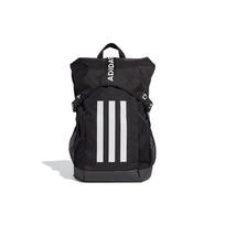 Adidas 4Athlts Dryžuotas Spausdinimo Sportinis Poliesterio Kuprinė Unisex Kuprinė Juoda FJ4441 Black