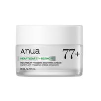 ANUA Heartleaf 77 B3 Cinko raminamasis kremas, reguliuojantis riebalavimąsi 80ml