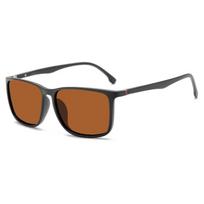 Square Sunglasses Male Thin Leg Anti- Glare Minus Tea Lenses Prescription Sunglasses Diopter 0 -0 . 5 -0 .75-1.0To-6.0 0