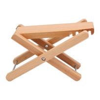 Adjustable Guitar Foot Stool Ergonomic Wooden Leg Rest  Musician Footrest for Classical Guitar, Home Studio Stage, Pipa Player