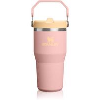 Stanley IceFlow™ Flip Straw 2.0 Tumbler nerūdijančiojo plieno termogertuvė Peach Rose 590 ml