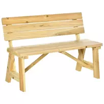 2-vietis medinis sodo suoliukas iki 220 kg iš medžio masyvo 116 x 56 x 80 cm