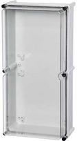 FIBOX Dangtelis SOLID P polikarbonatas 600 x 300 x 45 mm skaidrus IP66 be varžtų