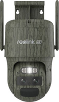 Reolink – „TrackMix G770-C“ 4K laukinės gamtos PTZ kamera su akumuliatoriumi ir 4G ryšiu – maskuojantis