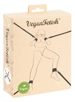 Vegan Fetish Bed Restraint Vegan pančiai, virvė, antrankiai