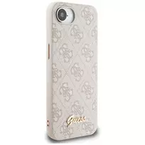 GUESS 4G Script Logo MagSafe Case for iPhone 16e in pink