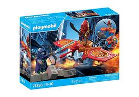 PLAYMOBIL - Heroes: Hero Drone Fight with Evil Ninja (71833)