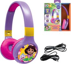 Lexibook - 2 in 1 foldable Dora Headphones (HPBT010DOR)