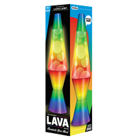 Lavazza - Lamp - White/Tri-colour, Rainbow Base - 37 cm