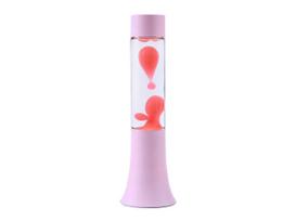 iTotal - Flared Lava Lamp - Pastel Pink - 9 x 9 x 37 cm
