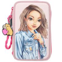 TOPModel - Triple Pencil Case Capybara - Rose
