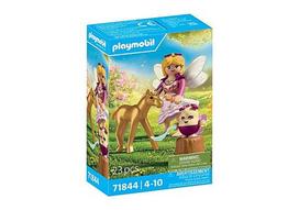 PLAYMOBIL - Golden Unicorn Foal with Fairy (71844)