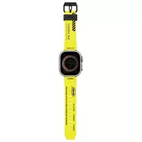 Skinarma Shokku smartwatch strap for Apple Watch (44/45/49 mm) | Silicone | yellow