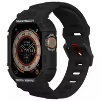 Skinarma Band+Case Mecha 2-in-1 Apple Watch 49mm Black