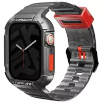 Skinarma Saido 2-in-1 smartwatch strap for Apple Watch (44/45 mm) | Plastic | gray