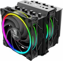 Akasa SOHO H7 Processor Air cooler 12 cm Black 1 pc(s)