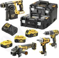 Dewalt . 18V DCK428P3T COMBO KIT (DCF894 + DCD796 + DCG405 + DCH273) 3x5.0Ah TSTAK
