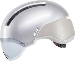 HJC CALIDO PLUS Silver Cycling Helmet, PEARL GREYISH SILVER, Size L