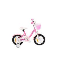 Vaikiškas dviratis Bimbo Bike 124RL, rožinis, 12"