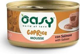 Oasy Caprice Mousse Salmon - wet cat food - 85g