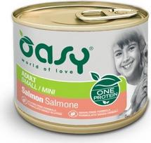 Oasy One Protein Adult Small/Mini Salmon - wet dog food - 200g