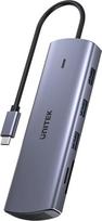 Unitek 9-in-1 USB-C Hub, HDMI, VGA, SD, RJ45, PD 100W