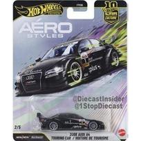 PRE-ORDER Hot Wheels Aerostyles 2026 Modeliukas 2004 Audi A4 DTM Touring Car Black