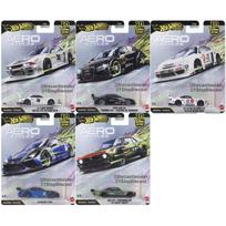 PRE-ORDER Hot Wheels Aerostyles 2026 Modeliukų rinkinys (LB-Kaido Nissan Skyline R32,Audi A4 DTM Touring,LB Super Silhouette Nissan Silvia,Lexus RC F GT3,'70 Chevrolet Nova)