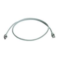 Telegärtner MP8 FS 600 - Patch-Kabel - RJ-45 (M) - RJ-45 (M) - 5,0m - SFTP -Cat.7 Rohkabel - Hellgrau, RAL 7035 (L00003A0055)