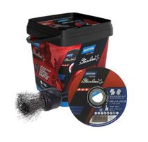 NORTON STARLINE CUTTING DISC A60R 125x1.0x22.23 /100 pieces +BRUSH BRUSH