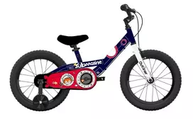 Vaikiškas dviratis Bimbo Bike 412UL, mėlynas/raudonas, 12"