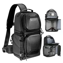K&F Concept Sling Bag 10L U02 Kietas Korpusas Kameros Krepšys KF13.176