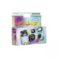 FUJIFILM QuickSnap single-use camera with flash. 400/135/27