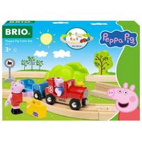 BRIO PEPPA PIG rinkinys su traukinio bėgiais, 36123