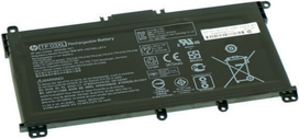 HP - Laptop-Batterie - Lithium-Ionen - 3 Zellen - 3,6 Ah - 41 Wh - für Pavilion 14, 15, 17 (920070-855)