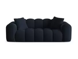 Velvet Sofa, "Treno", 3 Seats, 210x94x70 Made in Europe
