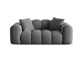 Velvet Sofa, "Treno", 2 Seats, 180x94x70 Made in Europe