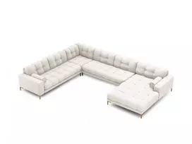 Panoramic Left Corner Sofa, "Bali", 7 Seats, 327x256x75 Made in Europe
