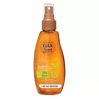 DAX_Sun SPF15 atpalaiduojantis deginimosi aliejus su matcha arbata, 200 ml