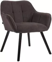 Valgomasis kėdė Vienna Cord juoda