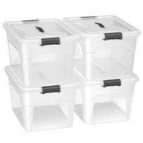PLASTIKINĖ DAIKTADĖŽĖ 30L, 45L, 60L : Kiekis - 4, Talpa - 45 l