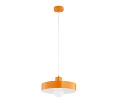 Pakabinamas šviestuvas ant laido NEVERA 1xE27/15W/230V oranžinis