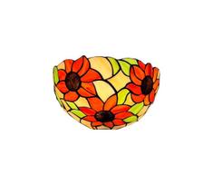 Brilagi - Tiffany vitražinis sieninis šviestuvas SUNFLOWER 1xE14/40W/230V