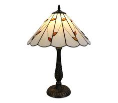 Brilagi - Tiffany vitražinė stalinė lempa FOLIA 2xE27/60W/230V