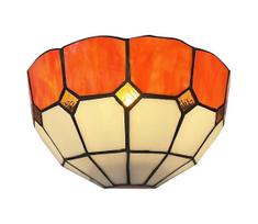 Brilagi - Tiffany stiliaus vitražinis sieninis šviestuvas SIENNA 1xE14/40W/230V