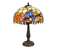 Brilagi - Tiffany vitražinė stalinė lempa JUNGLE 2xE27/60W/230V