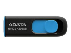 ADATA | USB Flash Drive | UV128 | 256GB | USB 3.2 Gen1 | Black/Blue