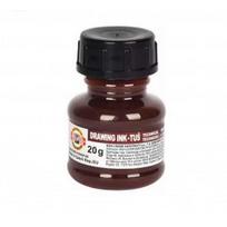 Tušas braižybai KOH-I-NOOR rudas 20ml